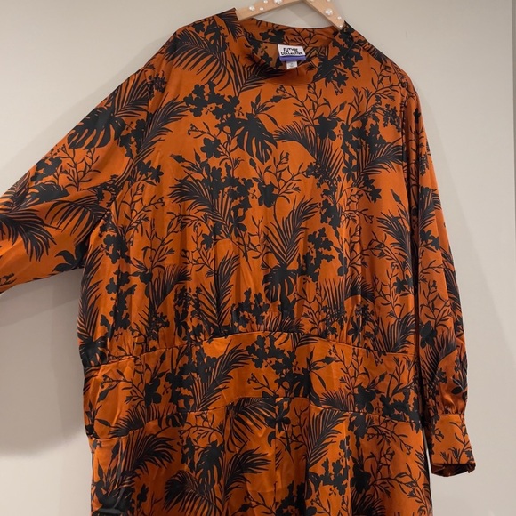 Target Future Collective Kahlana Women's Long Sleeve Mock Neck A-Line Dress, 4X - Picture 7 of 16